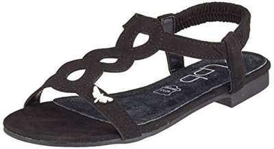 LPB Woman Flora, Sandalias para Mujer, (Noir), 36 EU