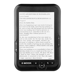E-Reader, Portátil 6 Pulgadas USB2.0 E-book Lector de Libros Electrónicos Lectura Digital Libros Radio FM Incorporada/Función Grabación/MP3 WAV/Fotos  en oferta