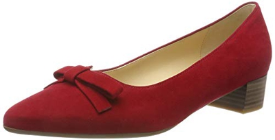 Gabor Shoes Gabor Fashion, Zapatos de Tacón Mujer, Rojo (Rubin 15), 38 EU