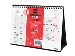 Finocam - Calendario Neutro de sobremesa 2021 Escribir Español precio