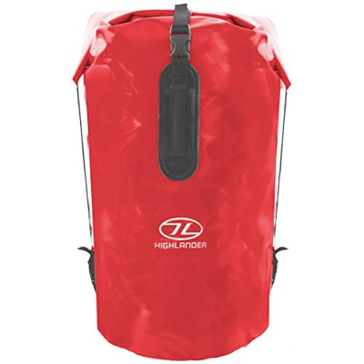 HIGHLANDER Troon Drybag - Bolsa, Color Rojo