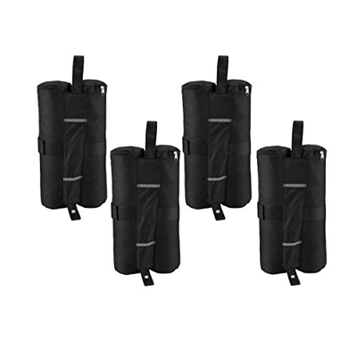 Tree-on-Life 4pcs Bolsas de Peso para Carpa con toldo portátil al Aire Libre Refugio Solar Bolsas de Arena a Prueba de Viento para piernas instantánea