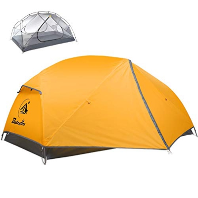 ButcHer Tienda de Campaña 2 Personas, Tienda de Trekking Ultraligero Impermeable, para Senderismo, Camping, Playa, Aventura Etc
