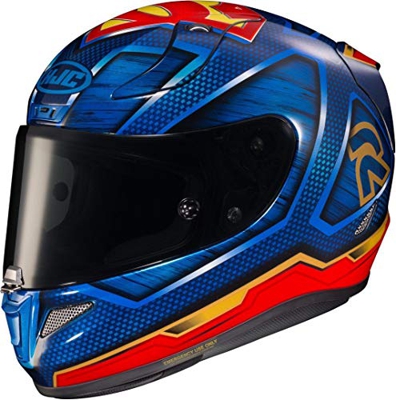 HJC HELMET R-PHA-11 SUPERMAN DC COMICS BLUE/RED M