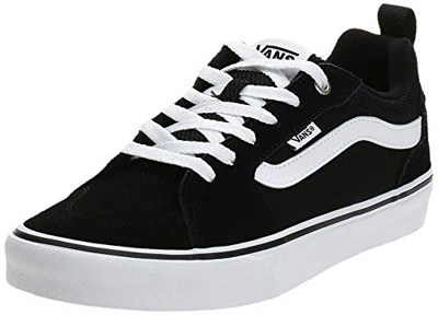 Vans Filmore, Sneaker para Hombre, Negro ((Suede/Canvas) Black/White Iju), 41 EU