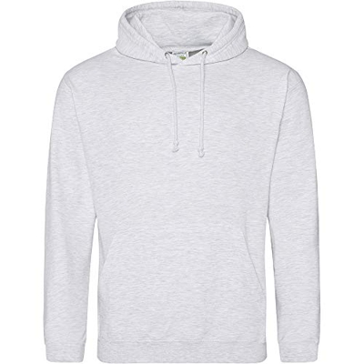 Sudadera con capucha de Awdis, estilo colegial, unisex Gris gris M