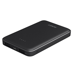AUKEY Bateria Externa 10000mAh Doble Puerto, Cargador Portatil Compacto para iPhone XS/ XS Max/ 8/ Plus/ 7/ 6s, Samsung S9+/ S9, iPad, Tablets y más características