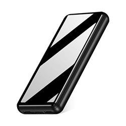 IEsafy Batería Externa 26800mAh con 2 Puertos de Salidas USB 2.4A Carga Rápida Power Bank para Xiaomi Redmi Samsung Huawei y más Smartphone - Negro características