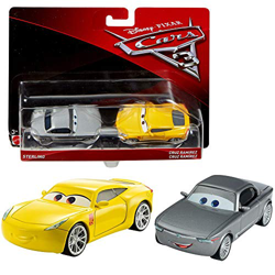 Disney Selección Modelos Doble Pack Cars 3 | Cast 1:55 Vehículos | Mattel, Cars Doppelpacks 2017:Sterling & Cruz Ramirez en oferta