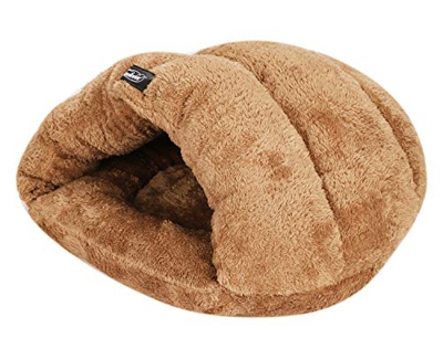 ITODA - Cama de sofá para Animales de compañía, portátil, acogedora, Tobillera para Gato, Perro, Suave, Saco de Dormir de Mascotas, Funda Gruesa y cóm