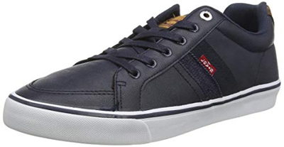 Levi's Turner, Zapatillas para Hombre, Azul (Navy Blue 17), 43 EU