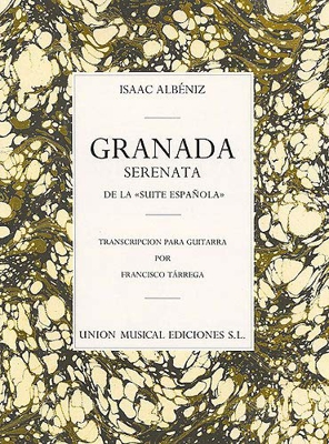Isaac Albeniz: Granada Serenata (Tarrega) Guitar. Partituras para Classical Guitar