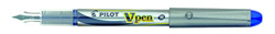Pilot V-Pen Silver - Pluma estilográficas (Azul), 12 unidades precio