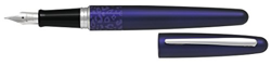 Pilot 957100103/RP - Pluma estilográfica, diseño con motivo de leopardo, color del producto violeta, color de la tinta azul características