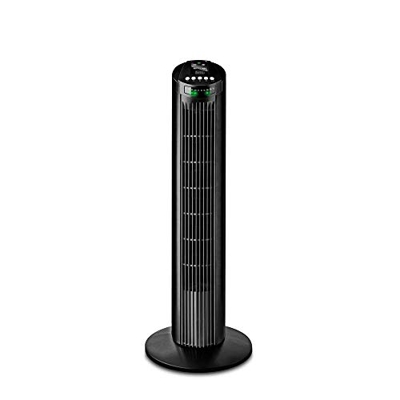 Black+Decker BXEFT45E Ventilador de Torre, 45 W, Plástico, Negro