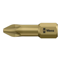 Wera 855/1 TH Pozidriv Torsion PZ 2 Extra Hard Bit 25 mm Pack 10 en oferta