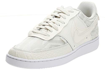 Nike Court Vision Low Premium Zapatillas Moda Mujeres Beige - 39 - Zapatillas Bajas Shoes