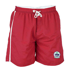 Duke - Yarrow D555 - Bañador estilo bermudas - Con forro de malla - Grande - Rojo - 7XL precio
