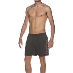 Arena Fundamentals Logo Bañador, Hombre, Gris (Asphalt/Soft), S precio