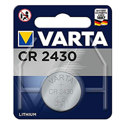 Pila de botón de litio de 3 V VARTA Electronics CR2430, pilas de botón en un blíster original de 1 unidad en oferta