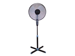 Beper P206VEN100 – Ventilador de Pie Negros, 3 Paas, 3 Velocidades, Diámetro 40 cm, Oscilante, Black Stand Fan en oferta