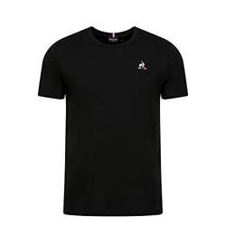 Le Coq Sportif ESS tee SS N°2 Camiseta, Hombre, Black, XXL características