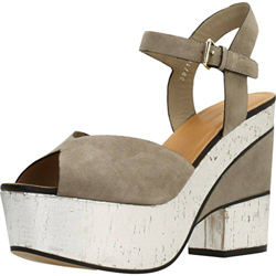 Elvio Zanon Sandalias Chanclas Mujer H5701P para Mujer Hueso 40 EU precio