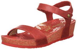 Panama Jack Capri Amazonic, Sandalia con Pulsera Mujer, Rojo (Rojo B3), 37 EU en oferta