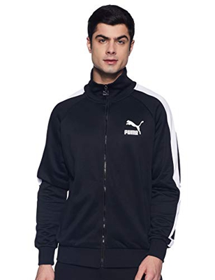 PUMA Iconic T7 Track Jkt Pt Chaqueta De Entrenamiento, Hombre, Puma Black, XL