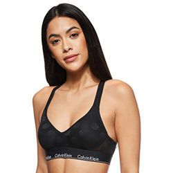 Calvin Klein Lght Lined Bralette Almohadillas y Rellenos de Sujetador, Negro (Black_DTM WB 6WA), (Talla del Fabricante: X-Small) para Mujer en oferta