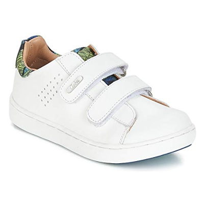 ASTER SIMAC Zapatillas Moda Garcons Blanco - 32 - Zapatillas Bajas