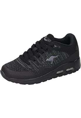 KangaROOS Kanga X 5000, Zapatillas Unisex niños, Negro (Jet Black/Steel Grey 5003), 28 EU