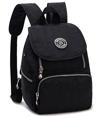 Estwell Bolso Mochila Impermeable Mini Mochila para Mujer Niñas Bolsa de Viaje Casual