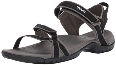 Teva Tirra - Sandalias Deportivas para Mujer, Color Negro, Talla 38