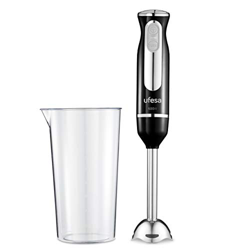 Ufesa BP3442 Classic - Batidora de mano, Potencia 600 W, Pie desmontable, Función Turbo, Vaso Graduado incluido, BPA Free características