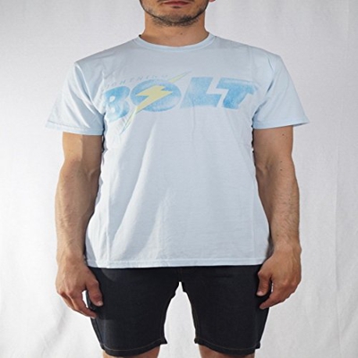 L.Bolt SS Camisetas Manga Corta, Hombre, Azul, S