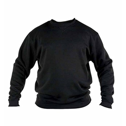 Duke - Sudadera de Cuello Redondo Modelo Rockford de Talla Grande para Hombre (4XL) (Negro) precio