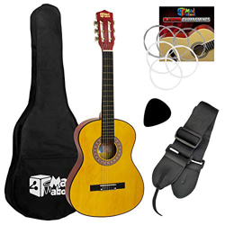 Mad About - Guitarra española clásica para zurdos, para niños (3/4) precio