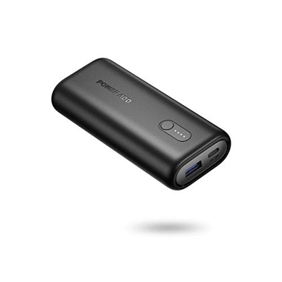 POWERADD EnergyCell II Power Bank 10000mAh PD 18W Cargador Portátil Batería Externa para iPhone,iPad, Samsung,Huawei,Xiaomi, y Otros Dispositivos-Negr
