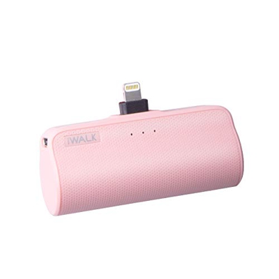 iWALK 3350mAh Móvil Portátil Batería Externa, Ultra-Ligera Power Pack Compacto Power Bank Cargador Compatible para iPhone 5 6 7 8 Plus X SE XS y así