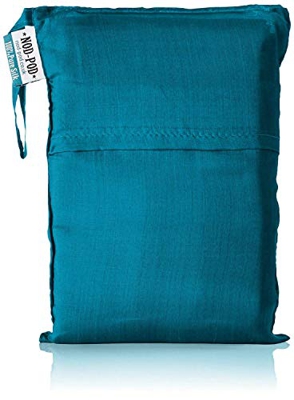 Nod-Pod Saco de dormir de seda 100% de seda natural - Sábanas para sacos de dormir - Verde Azulado
