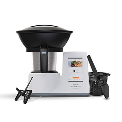 Taurus Mycook Touch Unlimited Edition - Robot de Cocina, wifi, 1600W, 2L, hasta 140 grados, multifunción, más de 10.000 recetas, Vaporera 2 niveles y 