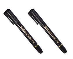 [ Lote de 2 ] Lote de 2 detectores Billetes Falsos - Lápiz 2in1 Set Products : detectores de billetes falsos y bolígrafo / Indispensable [Euros / Libr en oferta