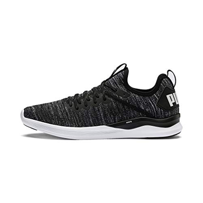 PUMA Ignite Flash Evoknit, Zapatillas de Running Hombre, Negro (Black/Asphalt/White), 44 EU