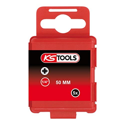 KS Tools 911.3348-1/4"Bit, 50 mm, PZ0,5pcs