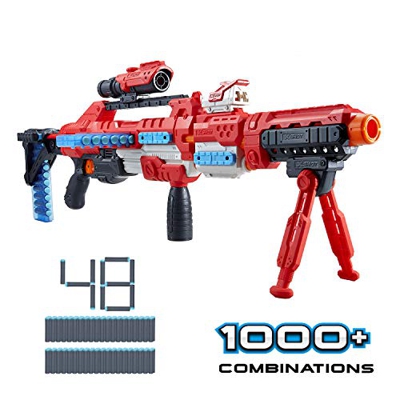 Zuru X-Shot- ZURU Regenerator X-Shot Excel Regenerador Espuma dardo Blaster Más de 1000 Combinaciones únicas, Color Rosso, Talla (36351)