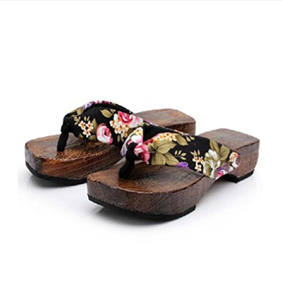 ZARLLE Sandalias Casuales Zapatos De Playa Sandalias Romanas Chanclas De Damas Plataforma De Verano Zapatos Mujer Zuecos De Madera Madera Chanclas San