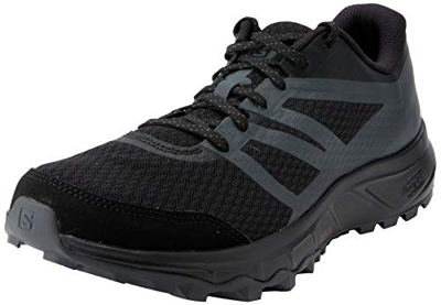 Salomon Trailster 2, Zapatillas de Trail Running para Hombre, Negro (Black/Black/Magnet), 42 EU