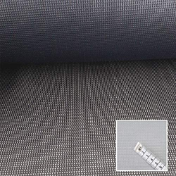 aktivstoffe (23,99€/m) Seat Gard - Tejido de tapicería para Muebles de jardín - ignífugo, Resistente al desgarro, Resistente a la Temperatura (Negro/A precio