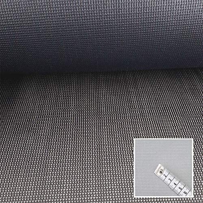 aktivstoffe (23,99€/m) Seat Gard - Tejido de tapicería para Muebles de jardín - ignífugo, Resistente al desgarro, Resistente a la Temperatura (Negro/A